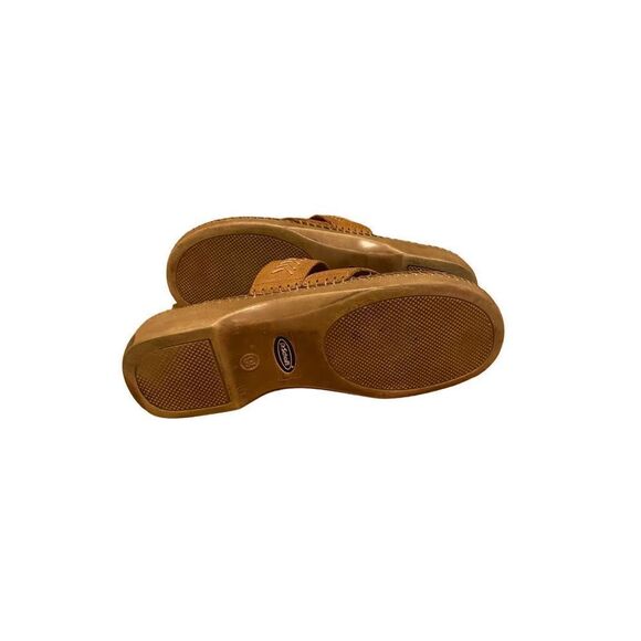 Dr Scholls Tan Slip On Sandals - Picture 5 of 7